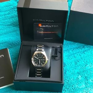 Mens HAMILTON BIG and NICE stainless steel watch💥💥